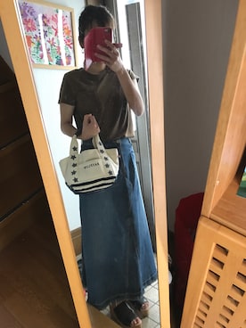 hamさん（レディース・157cm）の夏コーディネート