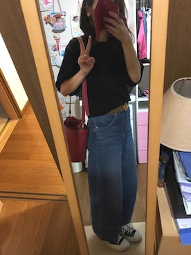 「アイテム（ピアス（両耳用））」を使った、hamさん（レディース・157cm・30代）の秋コーディネート