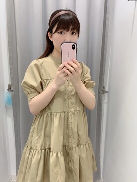 「AS KNOW AS PINKY（アズノゥアズピンキー）のアイテム（チュニック）」を使った、kahofavoriteさん（レディース・155cm）の冬コーディネート