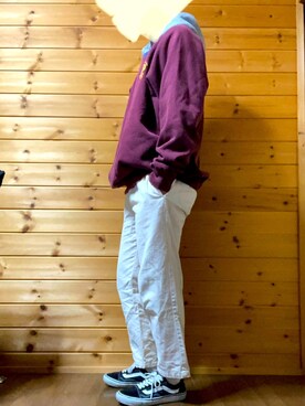 スウェットを使った 古着スウェット のメンズ人気ファッションコーディネート Wear