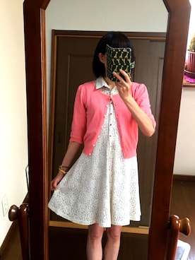 「おとなしめ」｜cherryチェリー☆S4Eさん（レディース・157cm）の春コーディネート