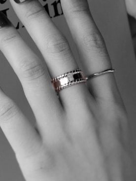 「Burner（バーナー）のアイテム（リング、シルバー系）」を使った、blattoさん（メンズ）の冬コーディネート