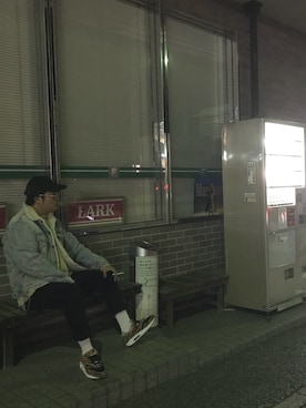 「mnml（ミニマル）のアイテム（ジャケット/アウター）」を使った、428さん（メンズ・174cm）の冬コーディネート