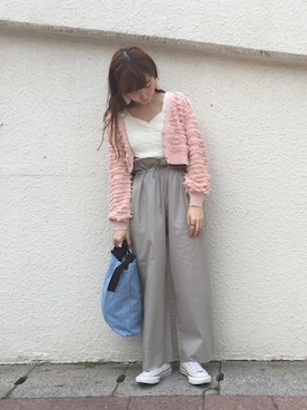 ひらさわいずみさん（レディース・158cm）の春コーディネート