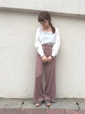 ひらさわいずみさん(レディース・158cm)の春コーディネート