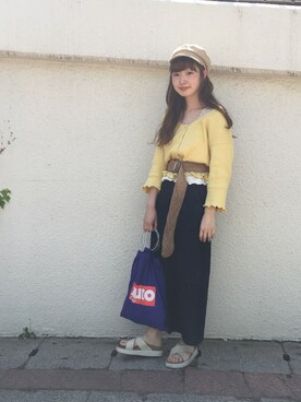 ひらさわいずみさん（レディース・158cm）の春コーディネート