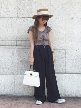 ひらさわいずみさん（レディース・158cm）の春コーディネート