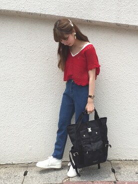 ひらさわいずみさん（レディース・158cm）の夏コーディネート