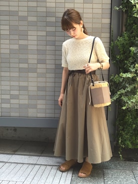 ひらさわいずみさん（レディース・158cm）の夏コーディネート