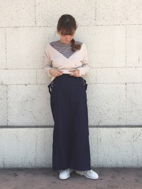 ひらさわいずみさん（レディース・158cm）の秋コーディネート