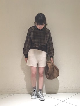 ひらさわいずみさん（レディース・158cm）の秋コーディネート