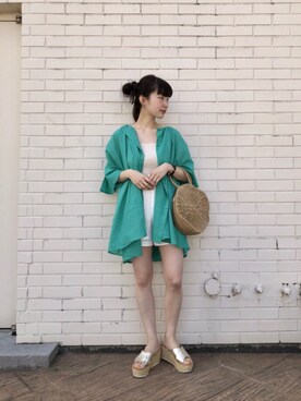 ひらさわいずみさん（レディース・158cm）の春コーディネート