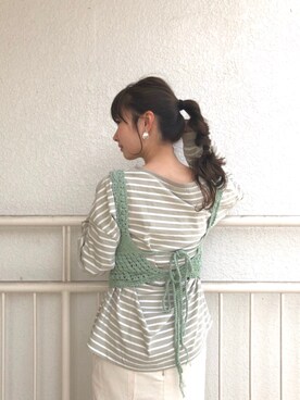 ひらさわいずみさん（レディース・158cm）の春コーディネート