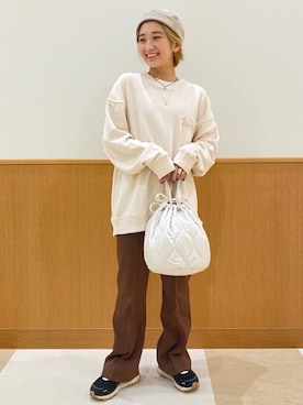 「SMITH'S別注」｜coen AYAKAさん（レディース・149cm）の秋コーディネート