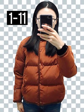 「school」｜「アイテム（ブルゾン）」を使った、tofuさん（レディース・172cm）の冬コーディネート