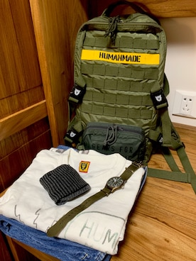 饮水机守护神さん（メンズ・176cm）の秋コーディネート