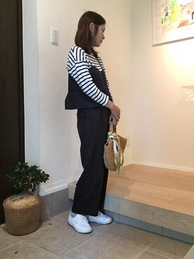 「Sans Arcidet（サンアルシデ）のアイテム」を使った、さこさん（レディース・153cm）の夏コーディネート