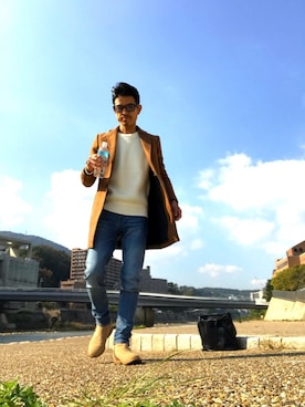 シンイチさん（メンズ・171cm）の冬コーディネート