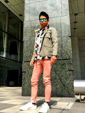 シンイチさん（メンズ・171cm）の春コーディネート