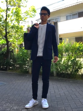 シンイチさん（メンズ・171cm）の春コーディネート