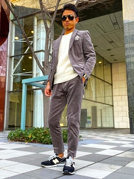 シンイチさん（メンズ・171cm）の春コーディネート