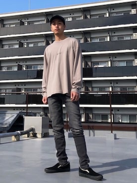 「no brand（ノーブランド）のアイテム」を使った、Masao.さん（メンズ・170cm）の冬コーディネート