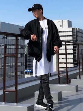 「no brand（ノーブランド）のアイテム」を使った、Masao.さん（メンズ・170cm）の冬コーディネート