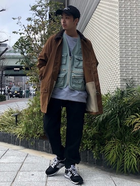 「no brand（ノーブランド）のアイテム」を使った、Masao.さん（メンズ・170cm）の冬コーディネート