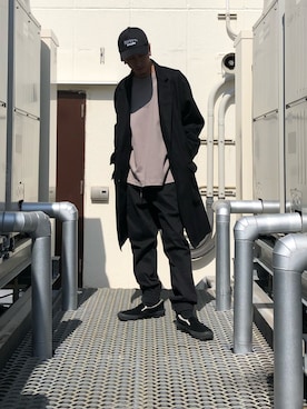 「NIDO（ニド）のアイテム」を使った、Masao.さん（メンズ・170cm）の春コーディネート