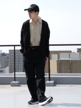 「NIDO（ニド）のアイテム」を使った、Masao.さん（メンズ・170cm）の春コーディネート
