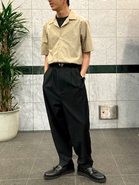 「GUCCI（グッチ）のアイテム」を使った、Masao.さん（メンズ・170cm）の春コーディネート