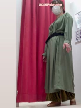 「MERITXELL（メリチェル）のアイテム」を使った、fumiさん（レディース・154cm）の冬コーディネート