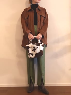 minさん(レディース・163cm)の冬コーディネート