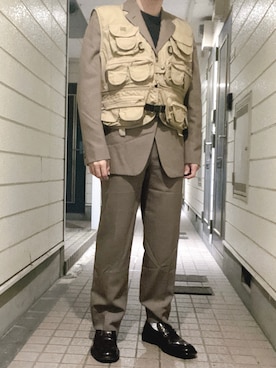 DRIES VAN NOTENのセットアップを使ったメンズ人気ファッション