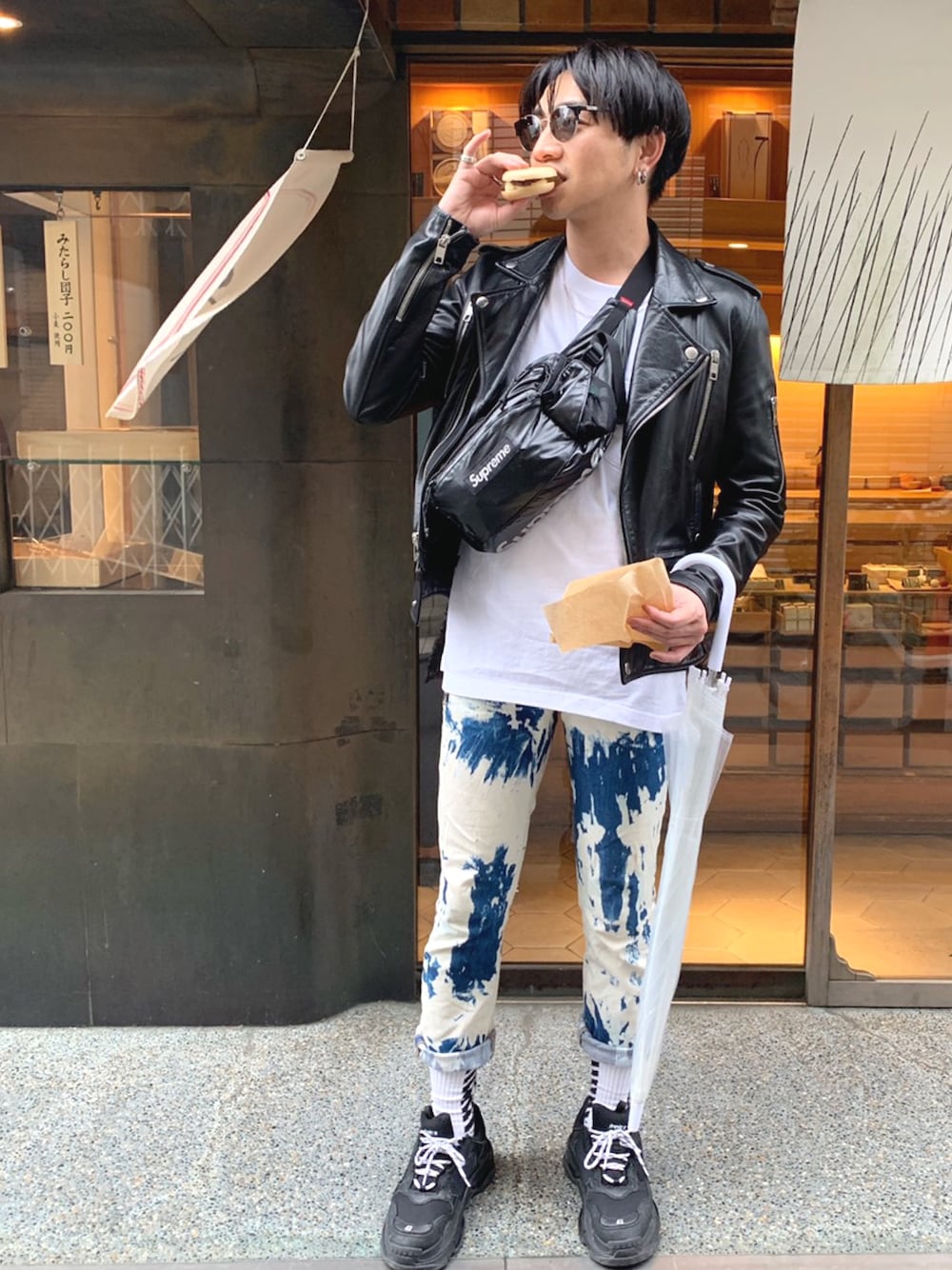 MARC JACOBSのライダースジャケットを使ったメンズ人気