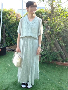 ・×・さん（レディース・154cm）の夏コーディネート