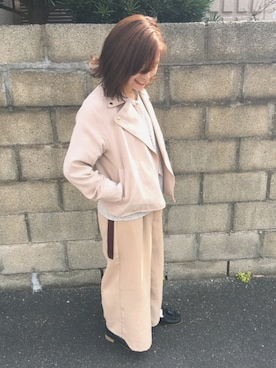 「REGAL（リーガル）のアイテム」を使った、マサコさん（レディース・155cm）の夏コーディネート