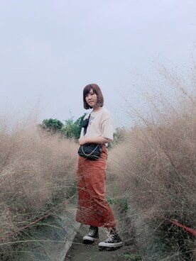 エビイ-Abby-🦦さん（レディース・159cm）の秋コーディネート