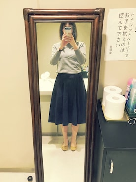 「トイレから失礼しやす」｜「アイテム（アナログ腕時計）」を使った、ユッピさん（レディース・165cm）の秋コーディネート