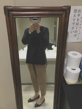 「トイレから失礼しやす」｜「アイテム（アナログ腕時計）」を使った、ユッピさん（レディース・165cm）の秋コーディネート