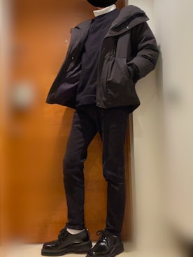 「JOURNAL STANDARD relume（ジャーナルスタンダード　レリューム）のアイテム（ダウンジャケット/コート）」を使った、Sabiさん（メンズ・167cm）の冬コーディネート