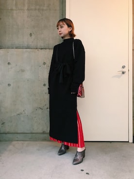 risako fujieさん（レディース・153cm）の冬コーディネート