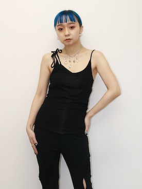 「G.V.G.V.（ジーヴィージーヴィー）のアイテム（レッグウェア）」を使った、risako fujieさん（レディース・153cm）の冬コーディネート