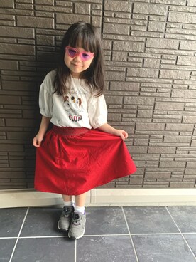 らーさんさん（キッズ・110cm）の夏コーディネート