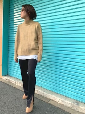 aaaayaさん（レディース・163cm）の秋コーディネート