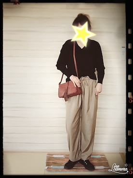 柚子さん（レディース・165cm）の冬コーディネート