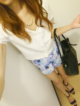 「ESPERANZA（エスペランサ）のアイテム」を使った、yuuさん（レディース・164cm）の夏コーディネート