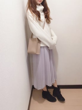 「Every very nice claup（エブリィベリーナイスクラップ）のアイテム」を使った、yuuさん（レディース・164cm）の秋コーディネート