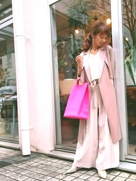 takanoさん(レディース・154cm)の春コーディネート
