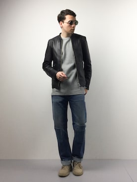 タレスさん（メンズ・178cm）の冬コーディネート